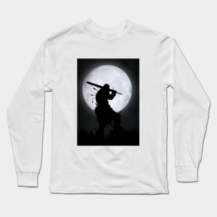 Silhouette Warrior of Light Long Sleeve T-Shirt